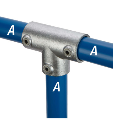 T-Stück 25-6 - 33.7 mm 25-6 Kee Klamp® - Kee Safety T-Stück 25-6 - 33.7 mm 25-6 Kee Klamp® - Kee Safety