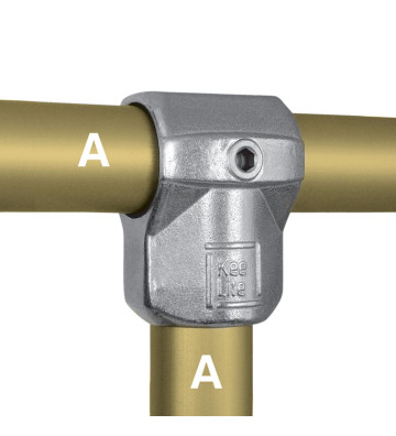 Trójnik jednogniazdowy L10-9 60.3 mm L10-9 Kee Klamp® - Kee Safety Trójnik jednogniazdowy L10-9 60.3 mm L10-9 Kee Klamp® - Kee Safety