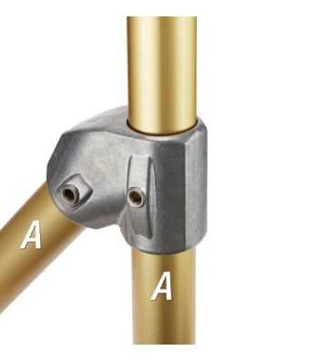 Trójnik jednogniazdowy kątowy 30°–60° L29-8 48.3 mm L29-8 Kee Klamp® - Kee Safety