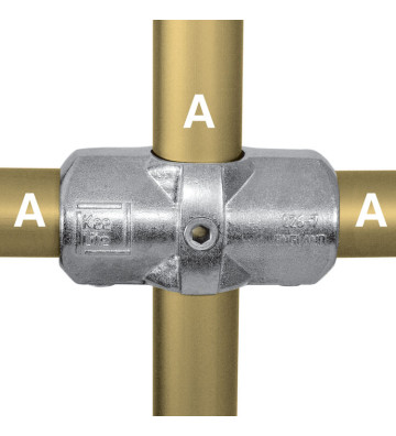 Krzyżak dwugniazdowy L26-8 48.3 mm L26-8 Kee Klamp® - Kee Safety Krzyżak dwugniazdowy L26-8 48.3 mm L26-8 Kee Klamp® - Kee Safety